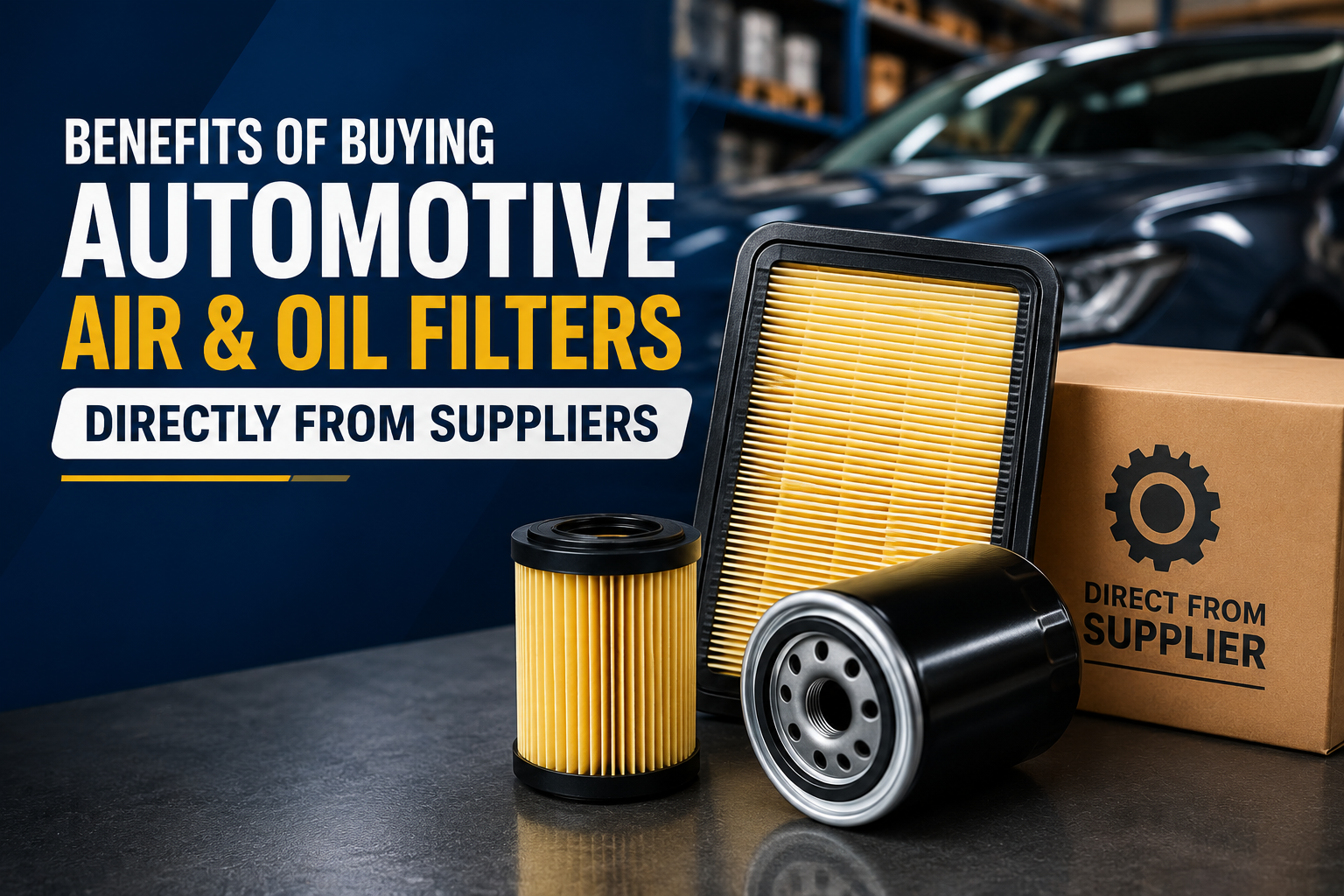 Benefits of Buying Automotive Air & Oil Filters Directly from Suppliers